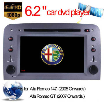 Специальный автомобильный DVD-плеер для Alfa Romeo 147 / Alfa Romeo Gt GPS-навигация (HL-8805GB)